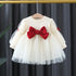 Girls Bow Mesh Dress | Long Sleeve Spring/Autumn 0-4Y