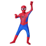 Spider-Man costume on a white background