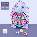 Sticky Ball Dart Board Game – Indoor Toy for Kids 3–7 - Little Fashion