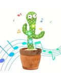 Dancing Talking Cactus Toy | Sings, Records & Repeats What You Say | Interactive Plush for Baby Boys & Girls - Little Fashion