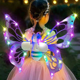Butterfly Fairy Wings with Lights for Kids - Little Fashion