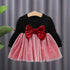 Girls Bow Mesh Dress | Long Sleeve Spring/Autumn 0-4Y