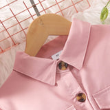 Girls' UK Long Sleeve Autumn Dress with Pockets - Little Fashion
