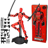 Posable Dummy Robot Toy – 13-Point Action Figure