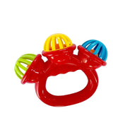 0-24 Months Baby Sensory Hand Three Bell Rattle toy Set (1-4PCS) - Grasping Hand Bells for Newborns & Infants - Little Fashion