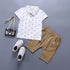 Boys Summer Outfit Set: T-Shirt & Shorts for Ages 1-4
