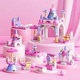 6-in-1 Girls Castle Building Blocks Kit - Little Fashion