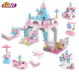 6-in-1 Girls Castle Building Blocks Kit - Little Fashion