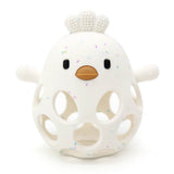 Baby Teether Mittens: Cartoon Chick Silicone Teething Toy for Gums & Molar Relief - Little Fashion