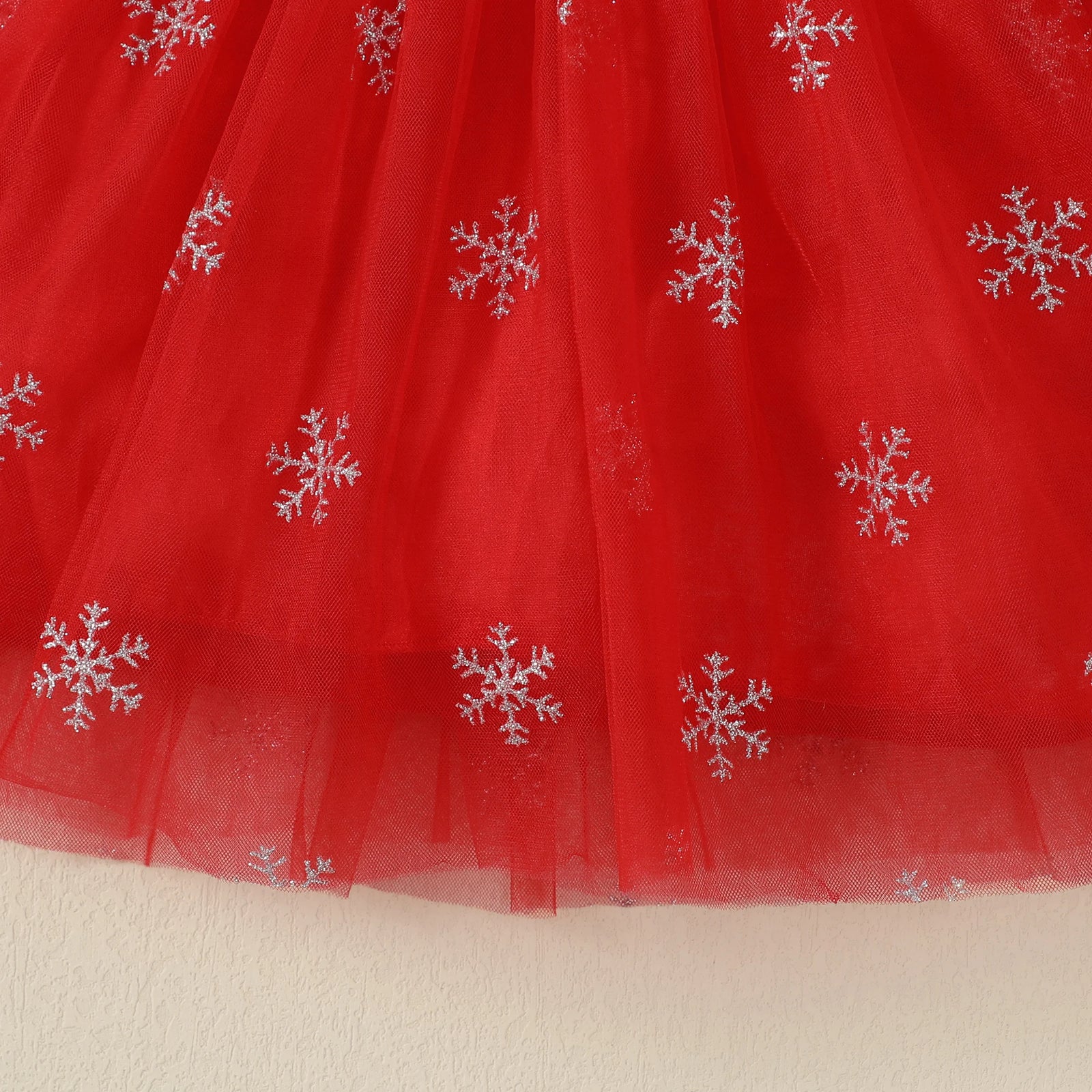 Baby Girl Christmas Tulle Dress & Headband Set