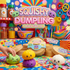 Squishy Dumpling sensory fidget toy set with colorful packaging and toys on a bright background.