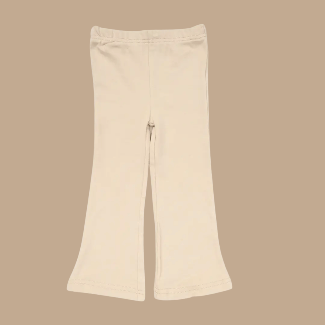 Beige pants on a beige background