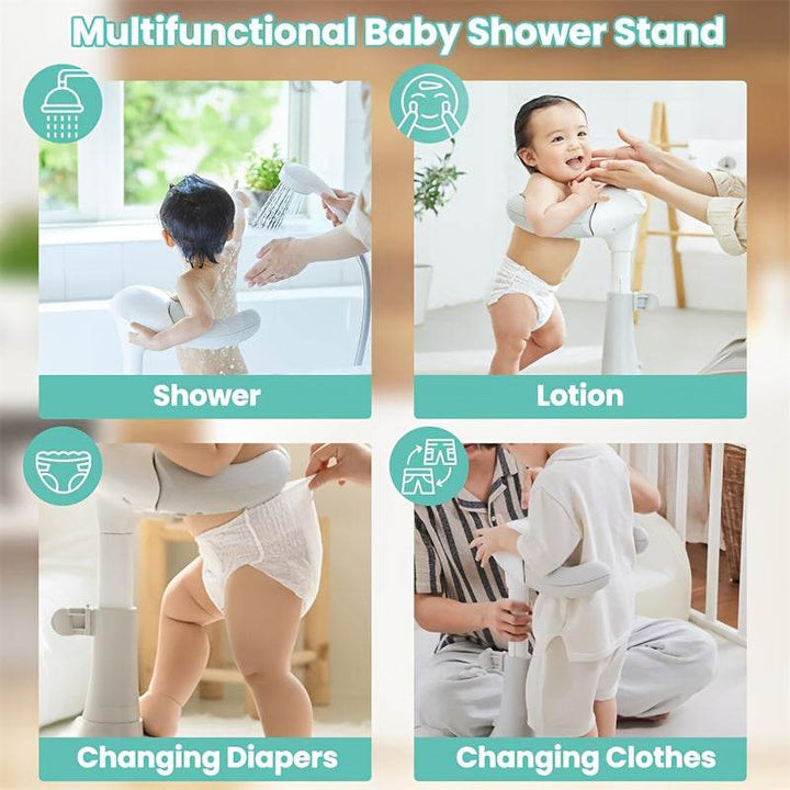 Adjustable Baby Bath Stand, 8-36 Months, Non-Slip - Little Fashion