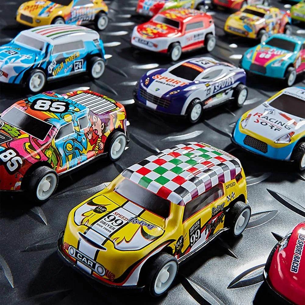 Alloy Mini Car Set with Storage Box for Kids - collection_name