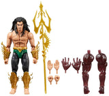 Action figure with accessories on a white background