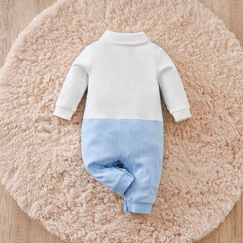 Baby Boys' Gentleman Romper & Bow Tie - Little Fashion