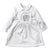 Baby Girl Bunny Pinafore Dress Set - Little Fashion