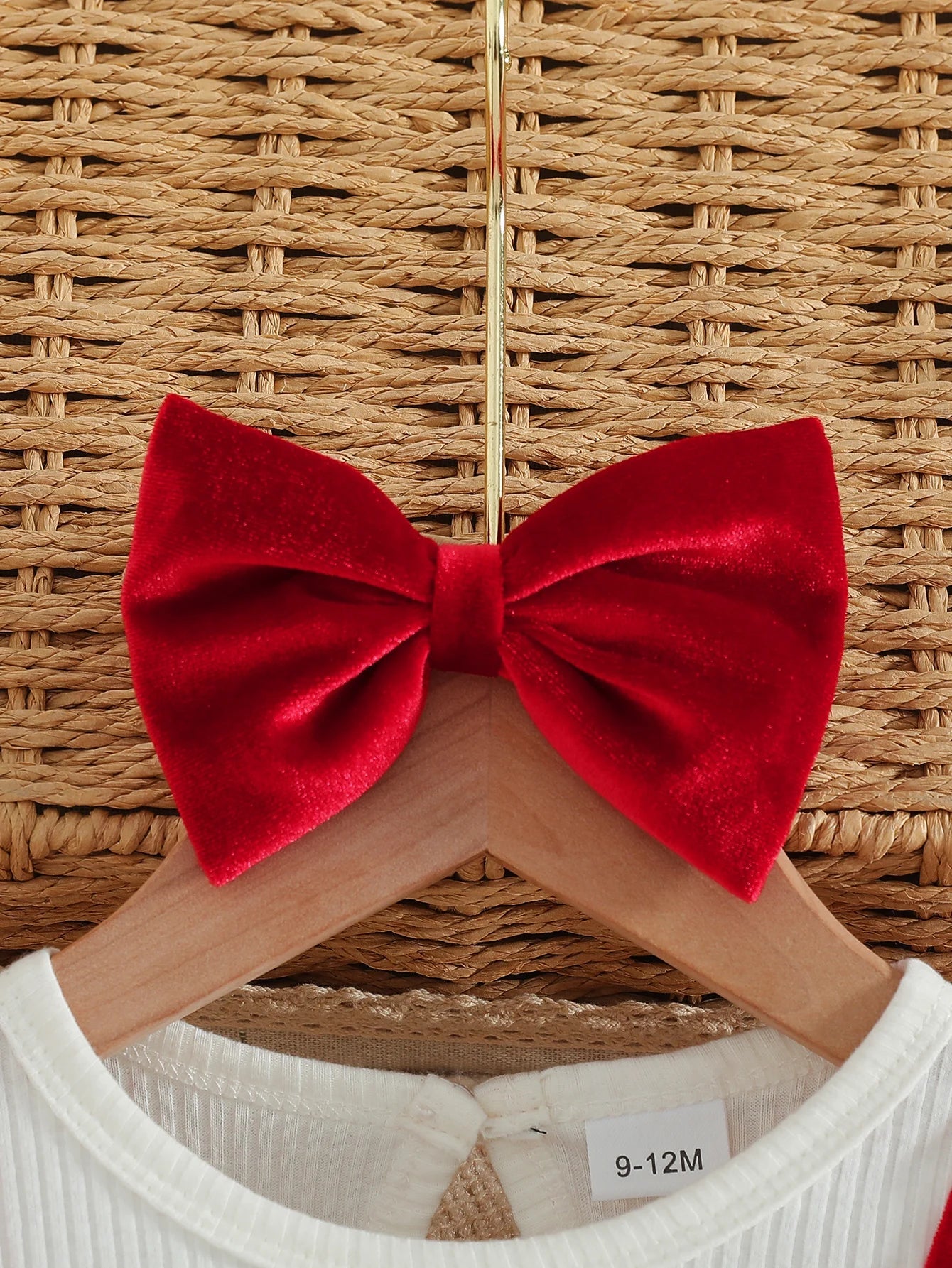 Baby Girl Gold Velvet Dress | Autumn/Winter Ruffle Edge - collection_name