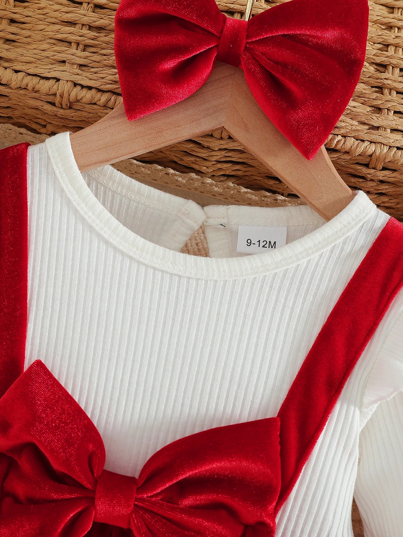 Baby Girl Gold Velvet Dress | Autumn/Winter Ruffle Edge - collection_name