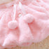 Baby Girl Winter Jacket – Warm Hooded Rabbit Ear Sweater - Little Fashion