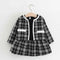 Baby Girls' 2pc Plaid Dress Set (0-4Y) - Little Fashion