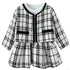 Baby Girls' 2pc Plaid Dress Set (0-4Y) - Little Fashion