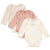 Baby Girls' 3-Pack Organic Cotton Bodysuits (0-6months) - Little Fashion
