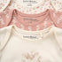 Baby Girls' 3-Pack Organic Cotton Bodysuits (0-6months) - Little Fashion