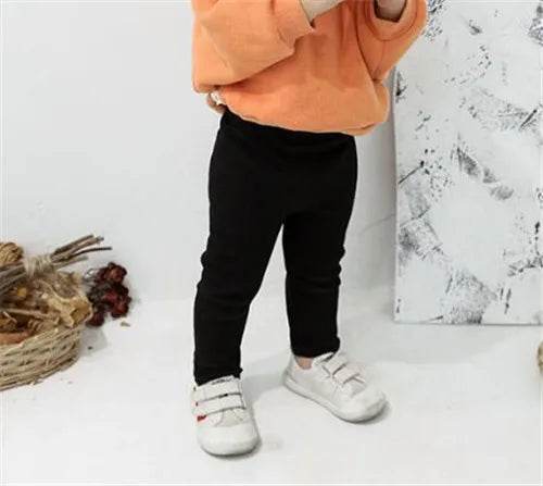 Baby Girls Cotton Leggings – Soft Long Pants for Spring & Autumn - Little Fashion