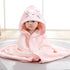 Baby Hooded Towel: Soft Cartoon Animal Swaddle Blanket for Newborns - Toddlers - Little Fashion