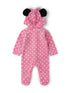 Baby Minnie Mouse Fleece Onesie (0-9M) - Little Fashion