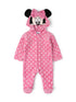 Baby Minnie Mouse Fleece Onesie (0-9M) - Little Fashion