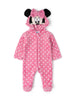 Baby Minnie Mouse Fleece Onesie (0-9M) - Little Fashion