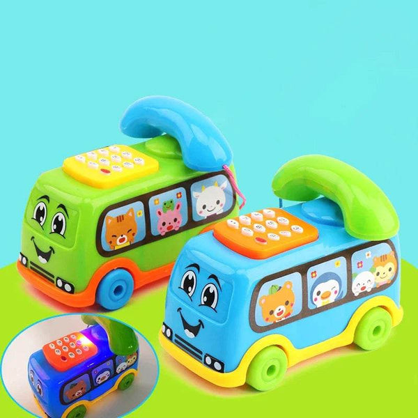 Baby Music Phone Car Toy: Early Education Gift - Little Fashion