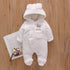 Baby Plush Warm Romper – Dog & Rabbit Design 0-1Y - Little Fashion
