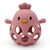 Baby Teether Mittens: Cartoon Chick Silicone Teething Toy for Gums & Molar Relief - Little Fashion