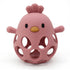 Baby Teether Mittens: Cartoon Chick Silicone Teething Toy for Gums & Molar Relief - Little Fashion