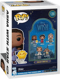 Funko Pop! packaging featuring Disney characters with a blue and white design.