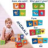 Soft Bath Blocks: 4-Pack - Little Fashion