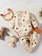 Bear Print Newborn Baby Boy Clothes & Socks Set - Little Fashion