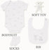 Blue 4-Piece Baby Gift Set (0-3 Months) - Little Fashion