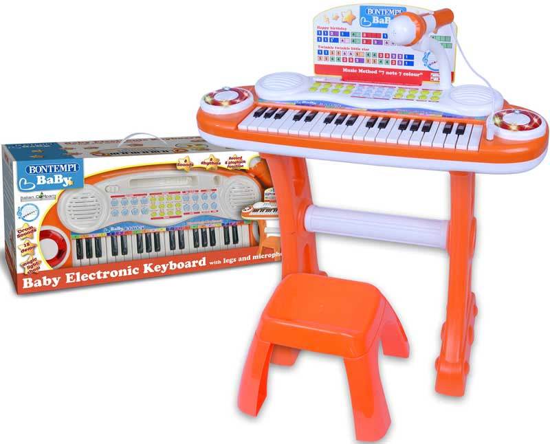 Bontempi 37-Key Kids Keyboard Set - Little Fashion