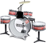 Children's drum set with 'Bontempi' branding on a white background