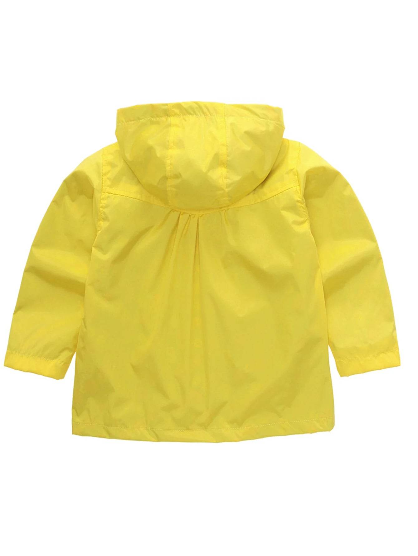 Boys & Girls waterproof Hooded Coat | Autumn Casual - Little Fashion