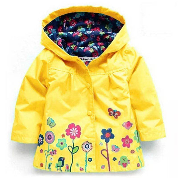 Boys & Girls waterproof Hooded Coat | Autumn Casual - Little Fashion