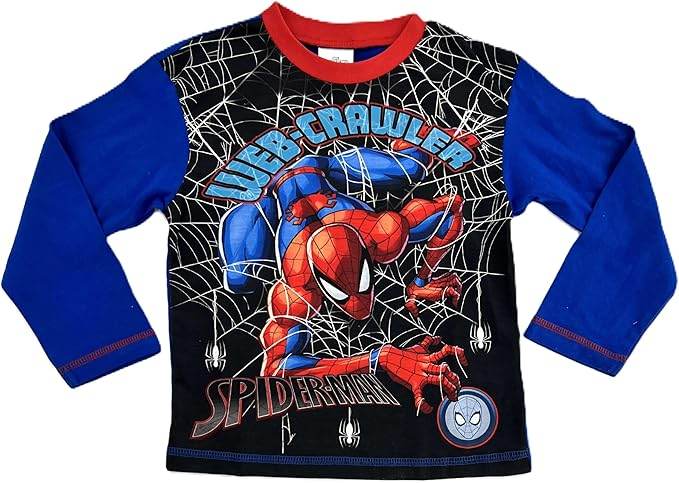 Boys' Official Spider-Man Pyjama Set - Little Fashion