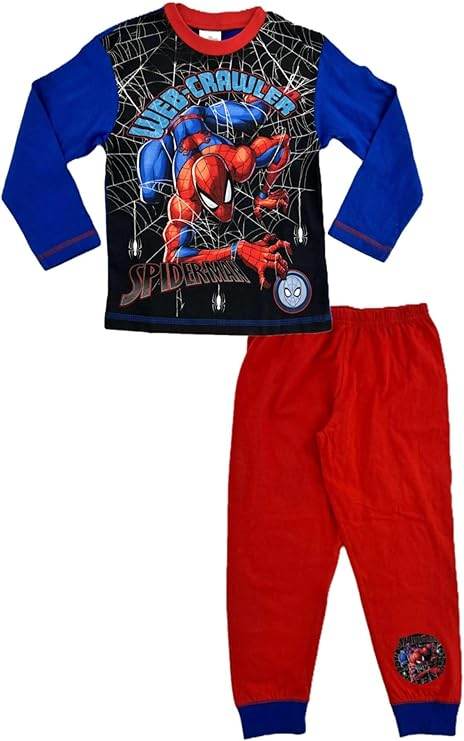 Boys' Official Spider-Man Pyjama Set - Little Fashion