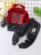 Boy's Trendy Hoodie & Pants Set - Little Fashion