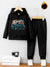 Boys' Truck Print Fleece Hoodie Set - Little Fashion