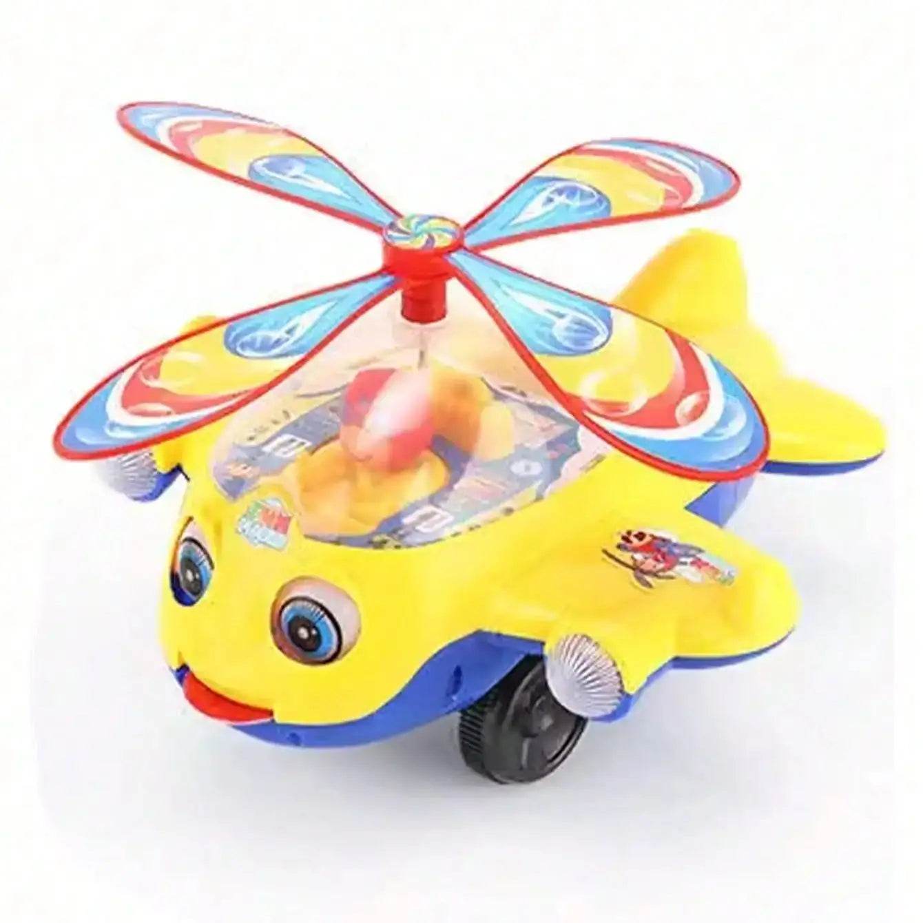 Cartoon Airplane Toy Trolley - Educational Walking Toy for Toddlers - Little Fashion